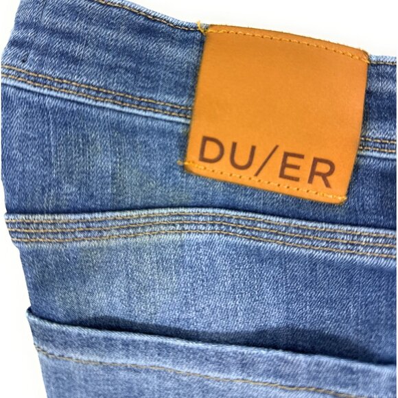 DUER Jeans Mens L2X Coolmax Performance Stretch Denim Size 31x31 Slim Fit - Picture 5 of 12